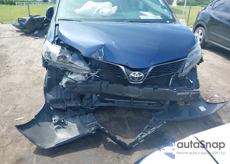 2018 Toyota Sienna Se Premium 8 Passenger из США, поврежденный, VIN 5TDXZ3DC7JS911192